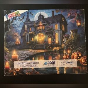Haunted House Scene Jigsaw Puzzle - 1000 Pieces